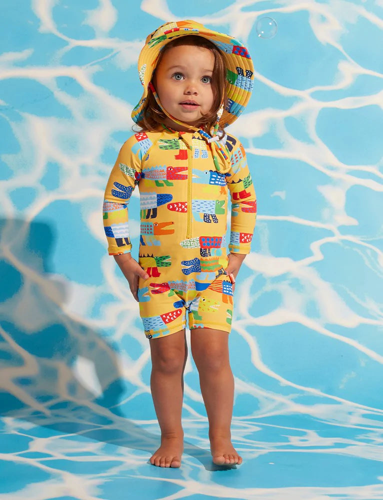 Halcyon Nights - Long Sleeve Rash Suit - Chomp