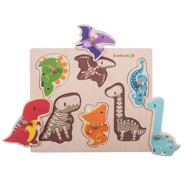 EverEarth - Dinosaur Peg Puzzle