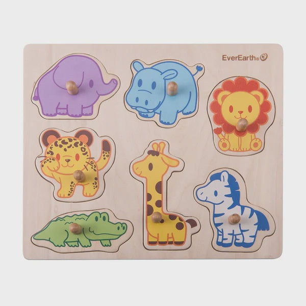 EverEarth - Safari Peg Puzzle