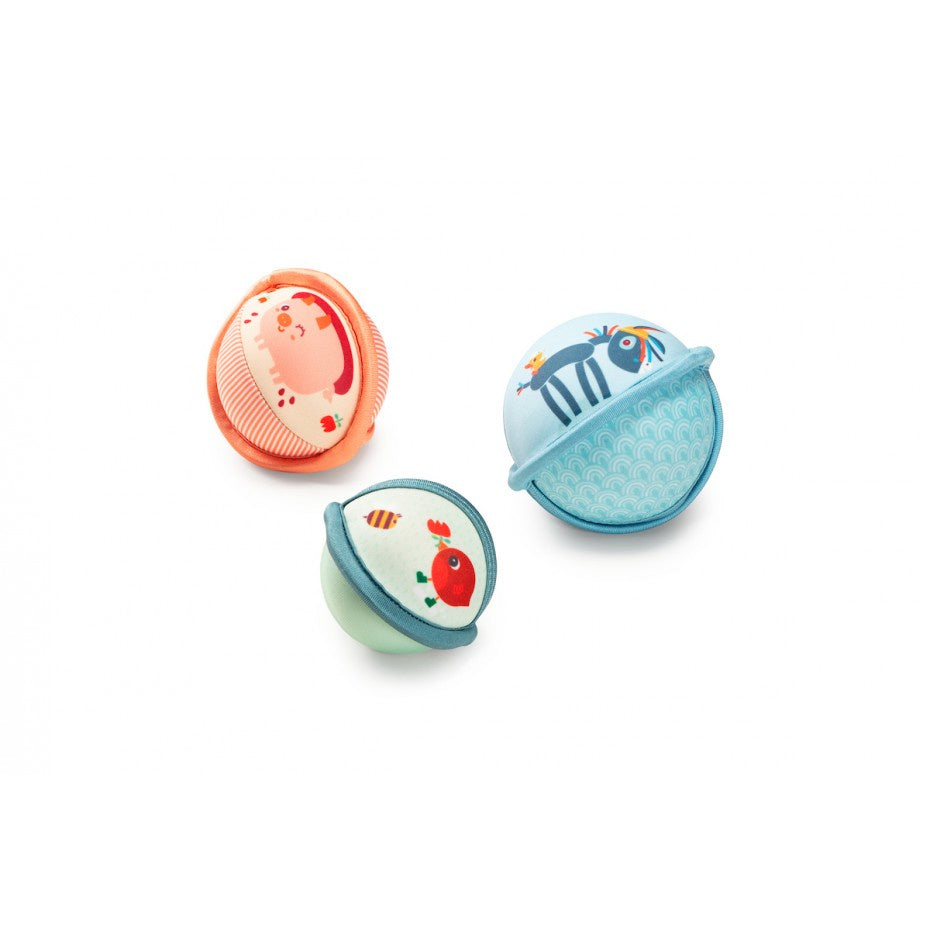 Lilliputiens - Bath Balls - Farm