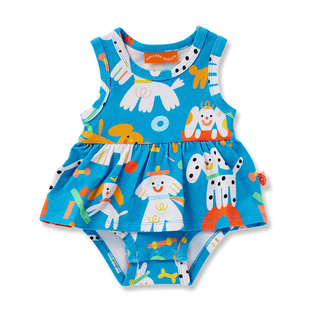 Halcyon Nights - Puppy Park Singlet Dress