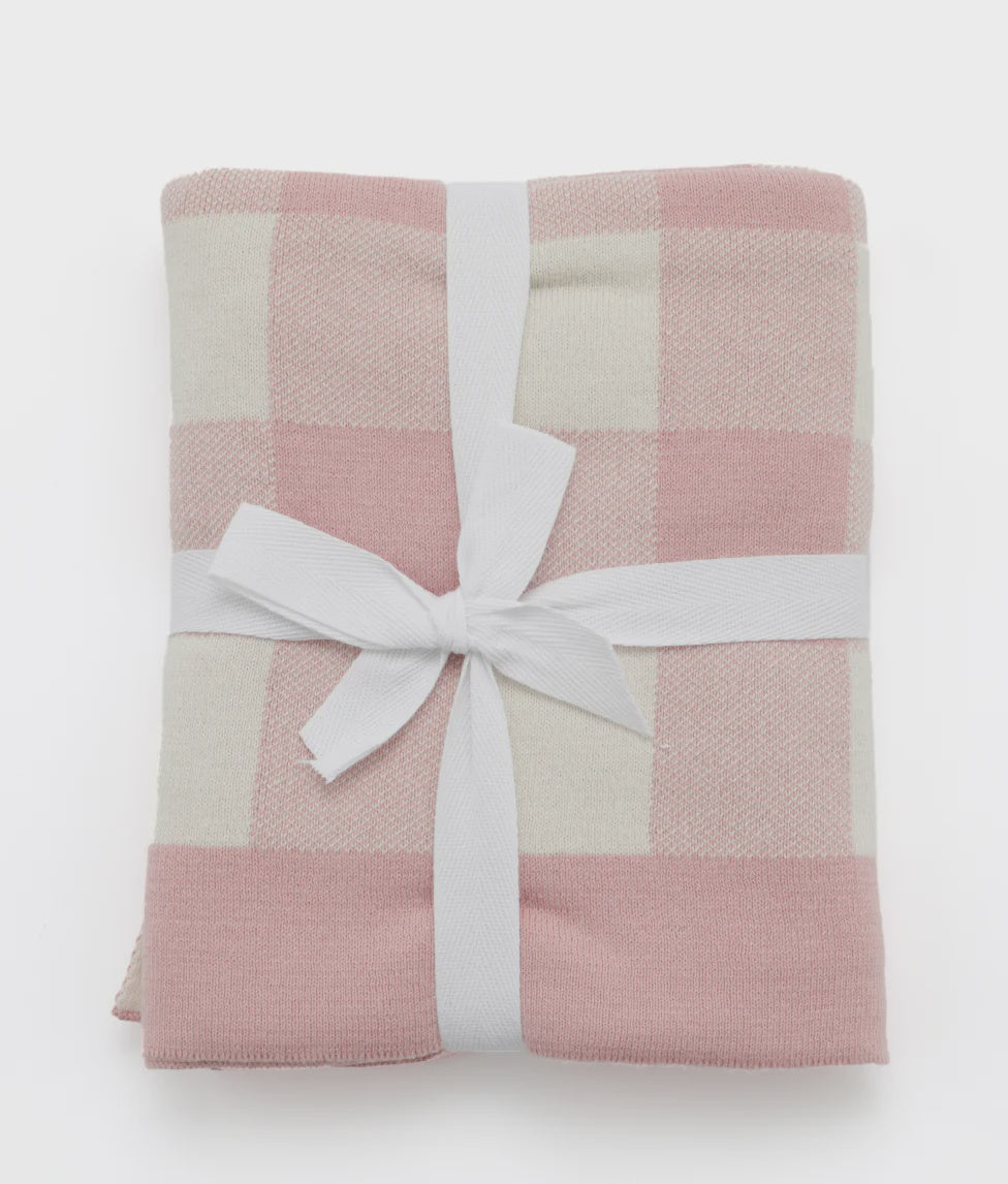 Nana Huchy - Gingham Baby Blanket - Pink