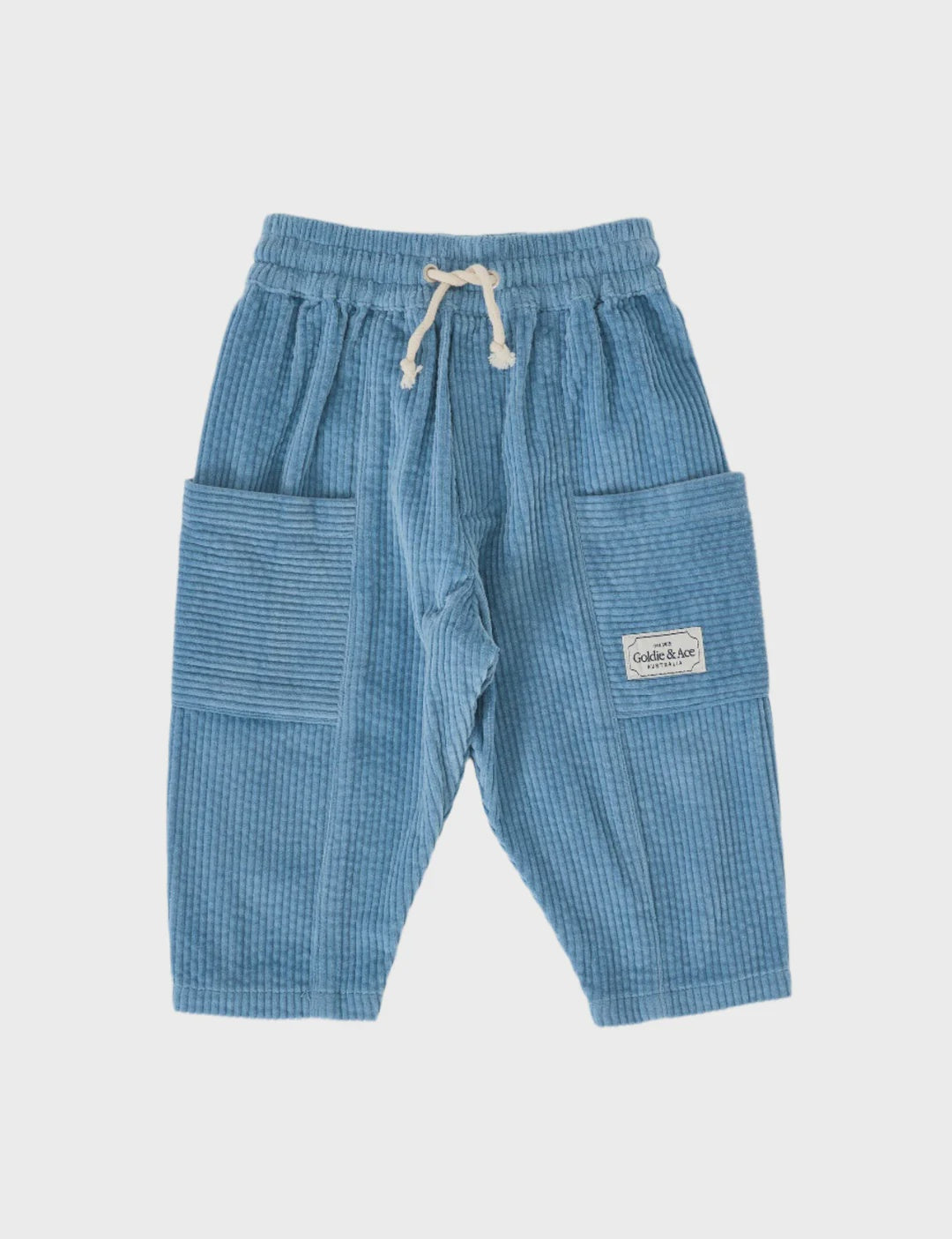 Goldie + Ace - Kit Corduroy Pocket Pant - Duck Egg