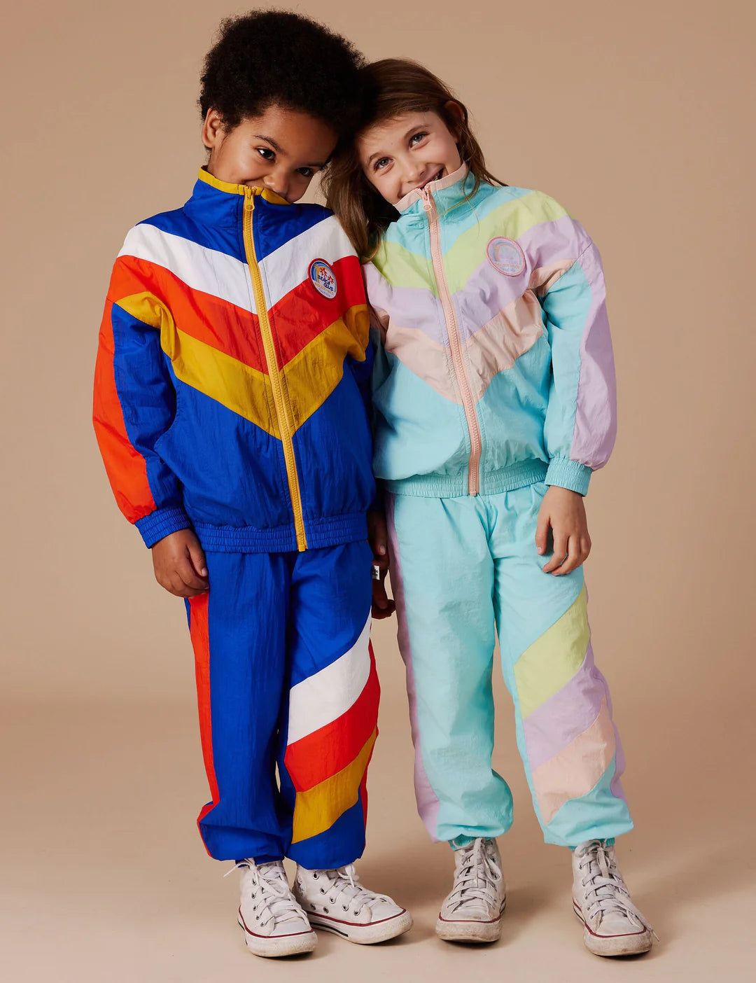 Goldie & Ace - Retro Lightweight Spray Jacket - Lagoon Multi