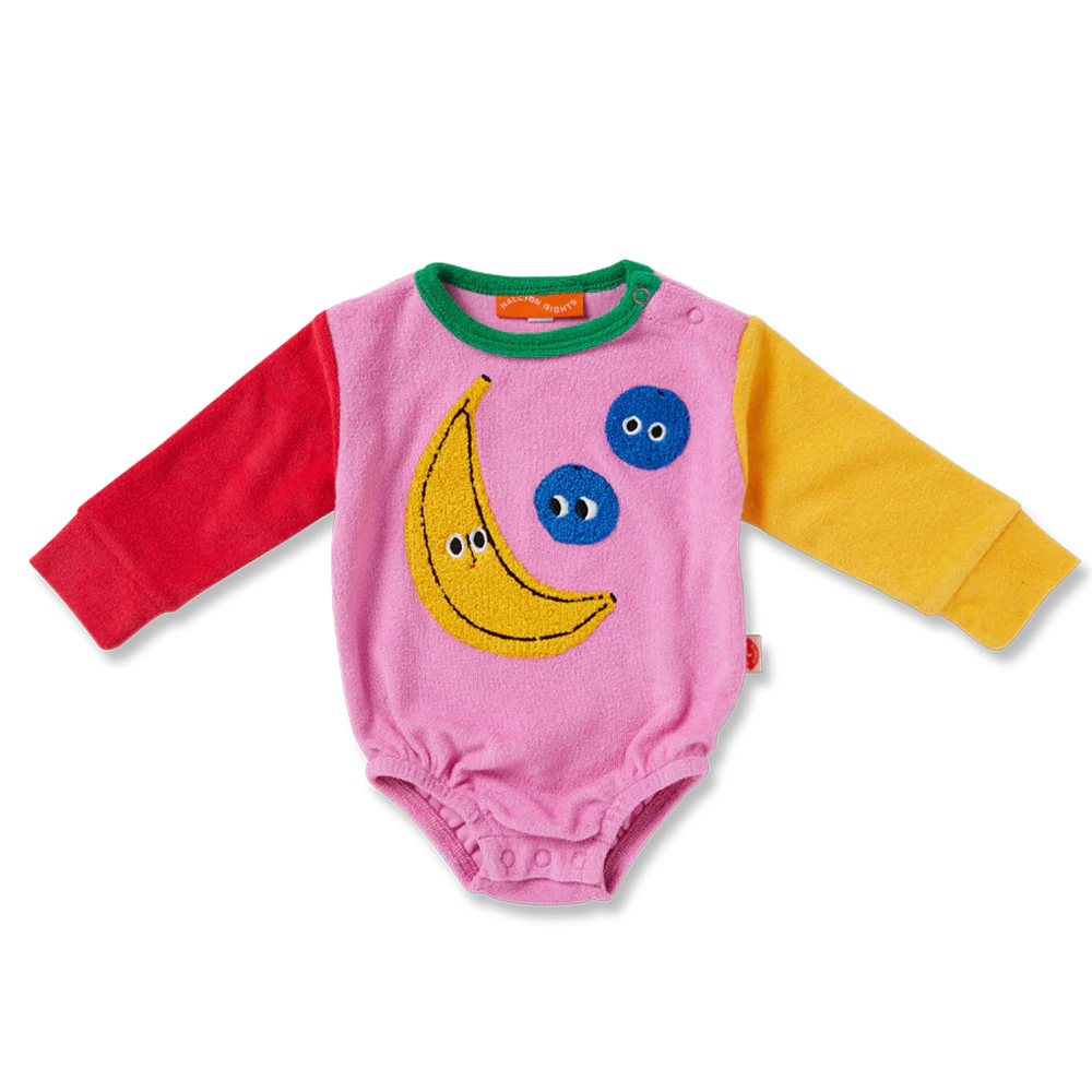 Halcyon Nights - Happy Harvest Terry Long Sleeve Bodysuit