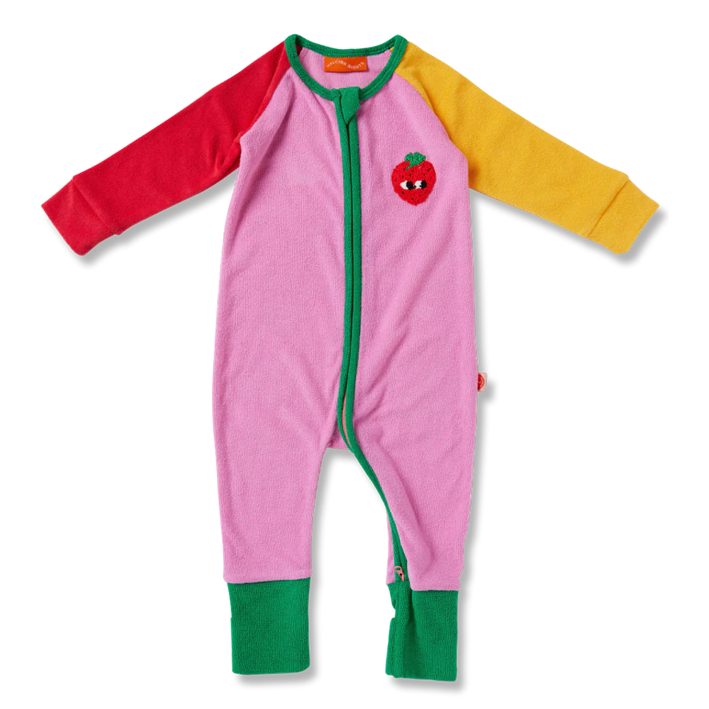 Halcyon Nights - Happy Harvest Terry Long Sleeve Romper