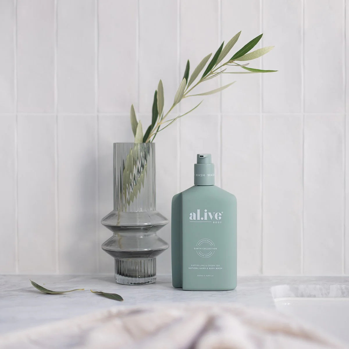 Al.ive - Natural Hand & Body Wash - Kaffir Lime & Green Tea