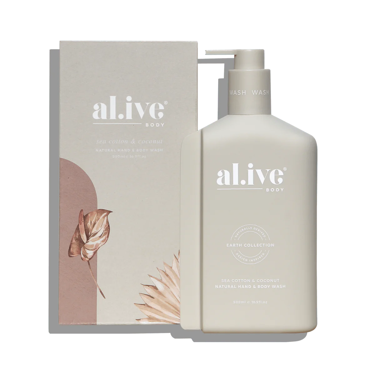 Al.ive - Natural Hand & Body Wash - Sea Cotton & Coconut