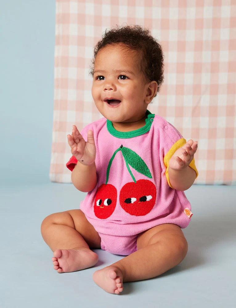 Halcyon Nights - Cherry Terry Bodysuit