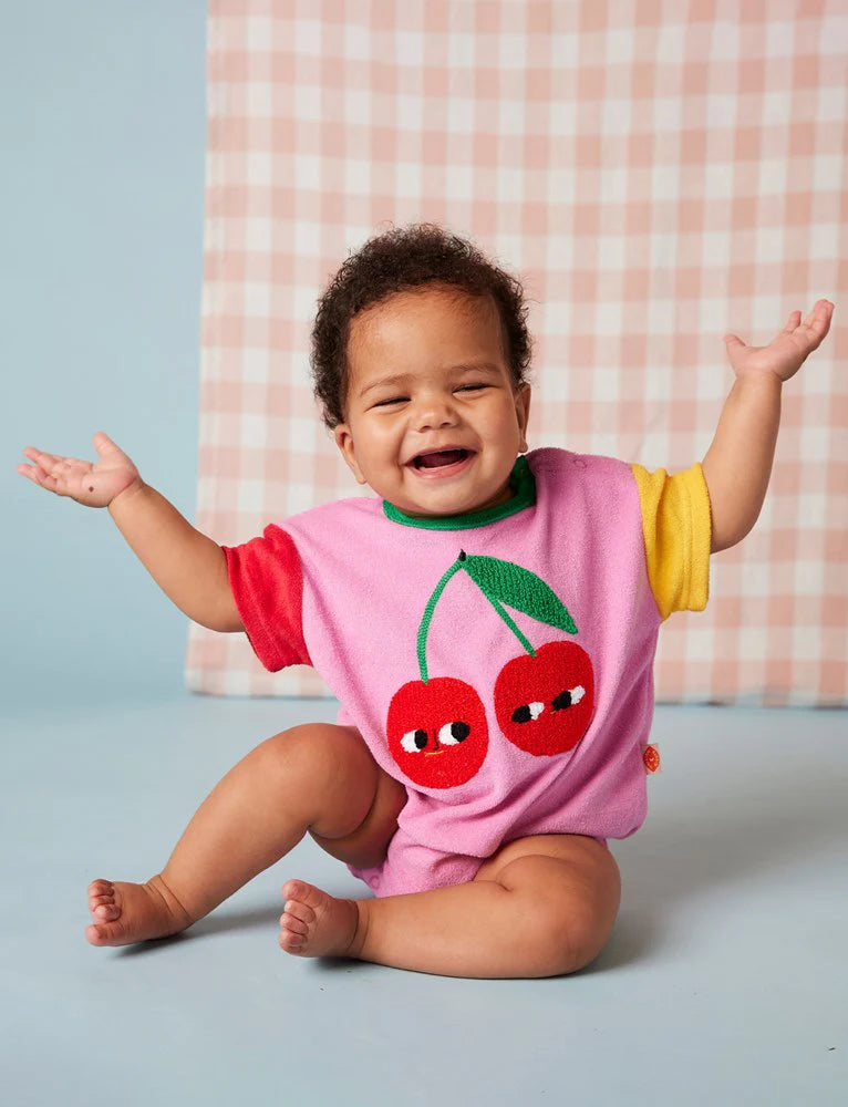 Halcyon Nights - Cherry Terry Bodysuit