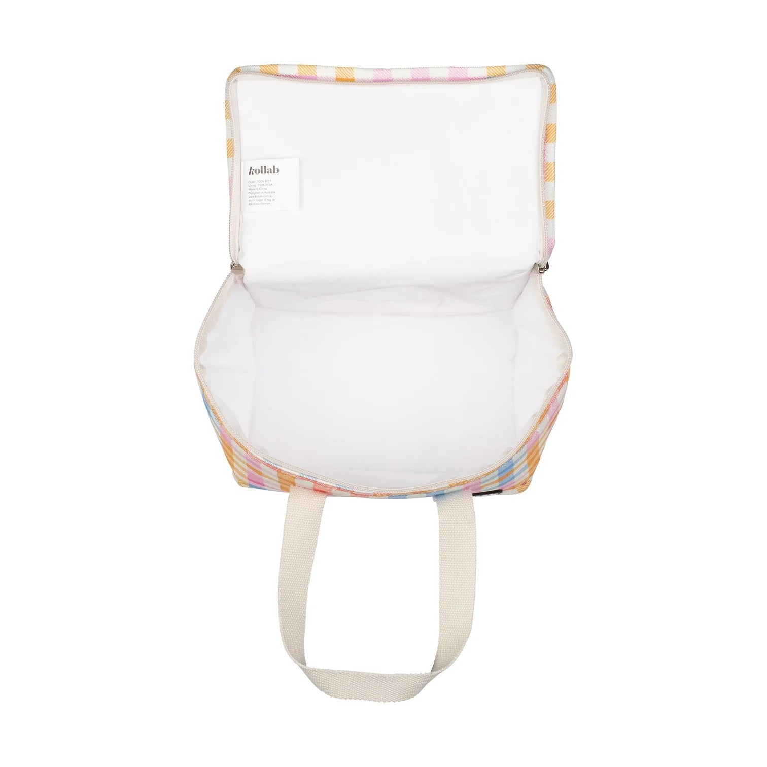 Kollab - Lunch Box  - Rainbow  Check
