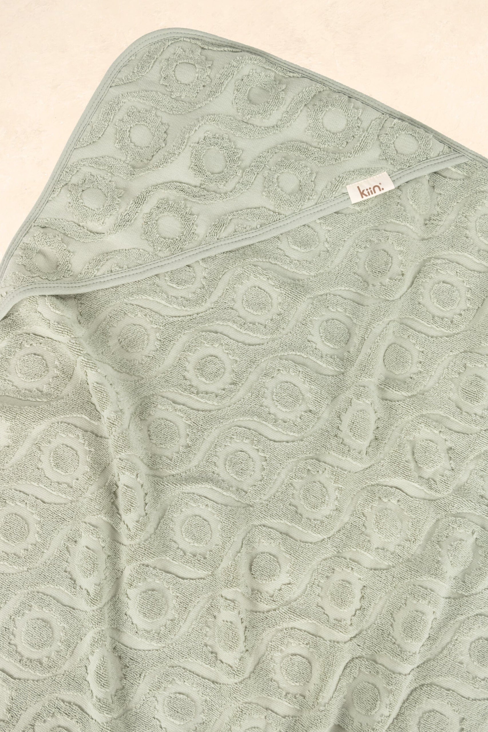 Kiin -  Hooded  Beach Towel -Sage