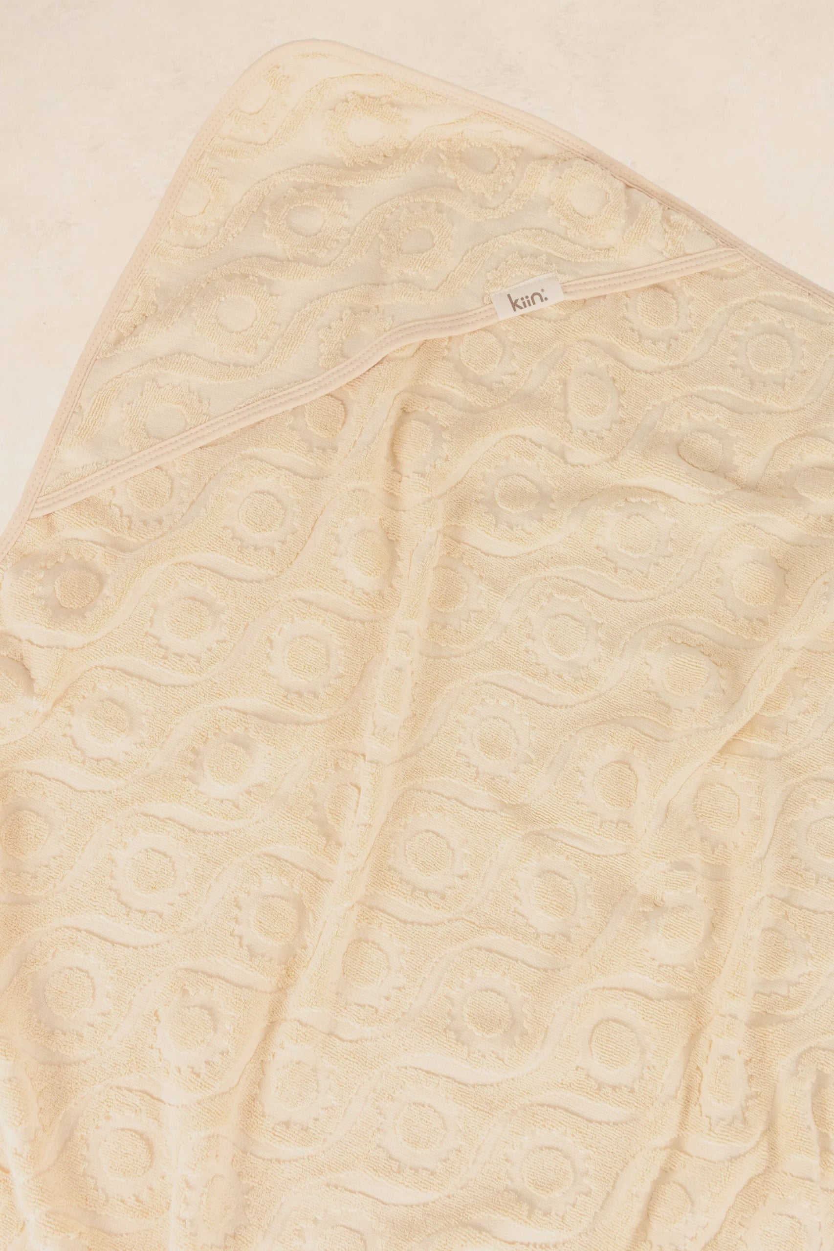 Kiin -  Hooded  Beach Towel -Oat