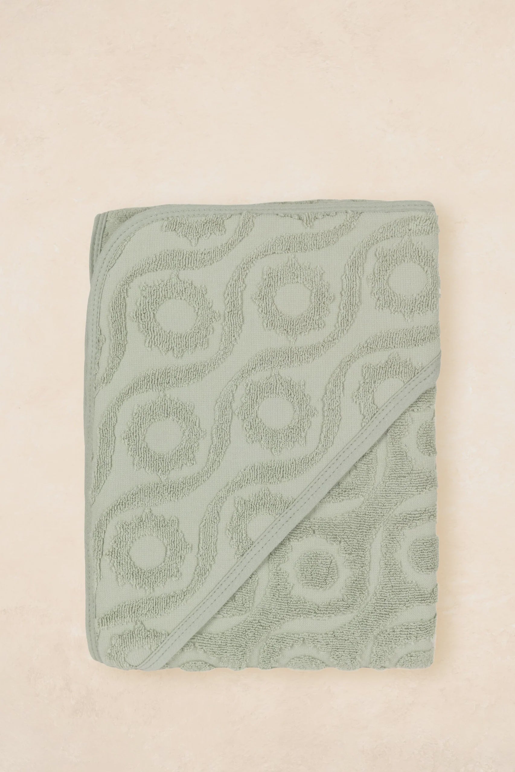 Kiin -  Hooded  Beach Towel -Sage