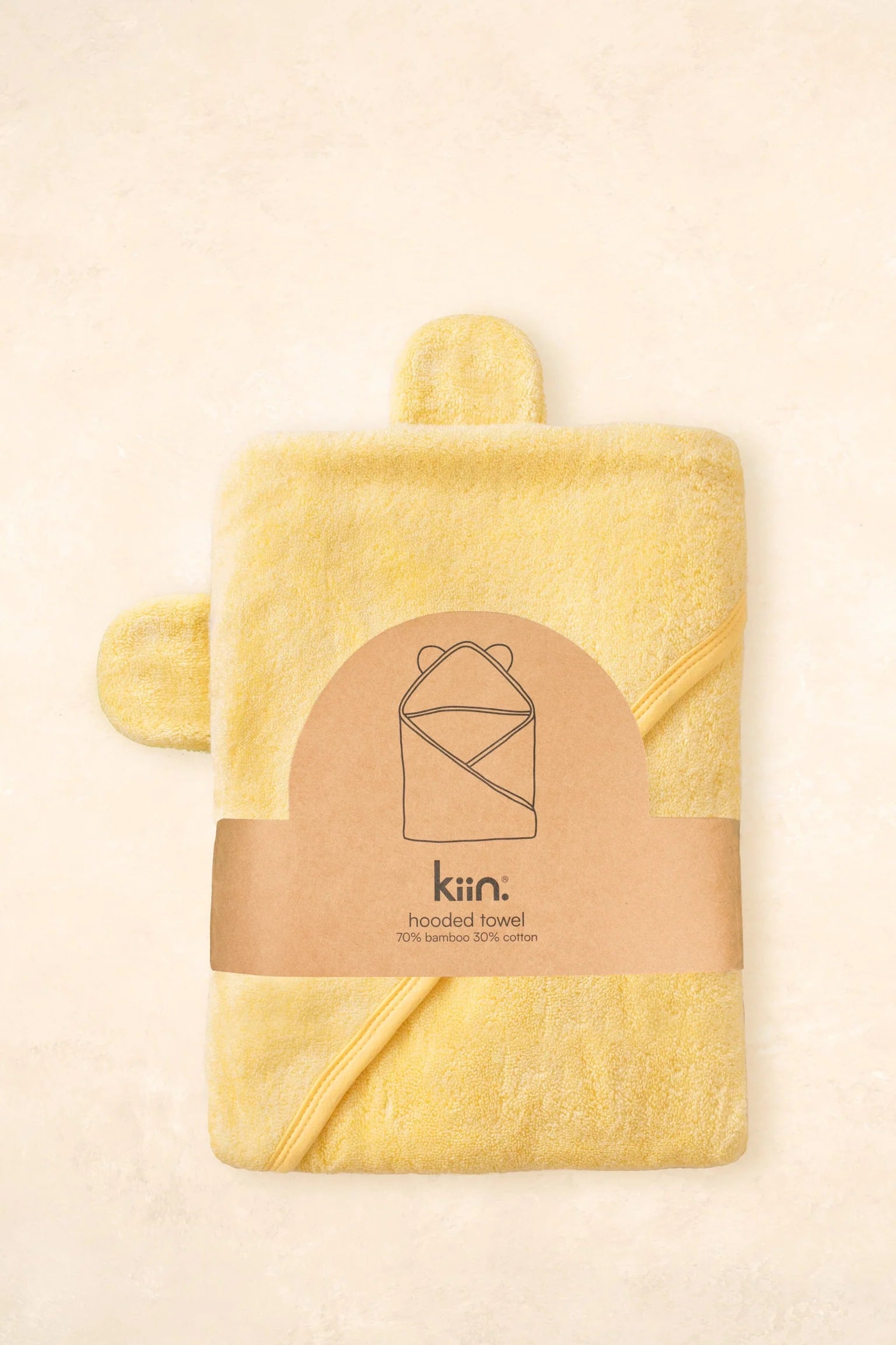 Kiin - Buttercup Hooded Towel