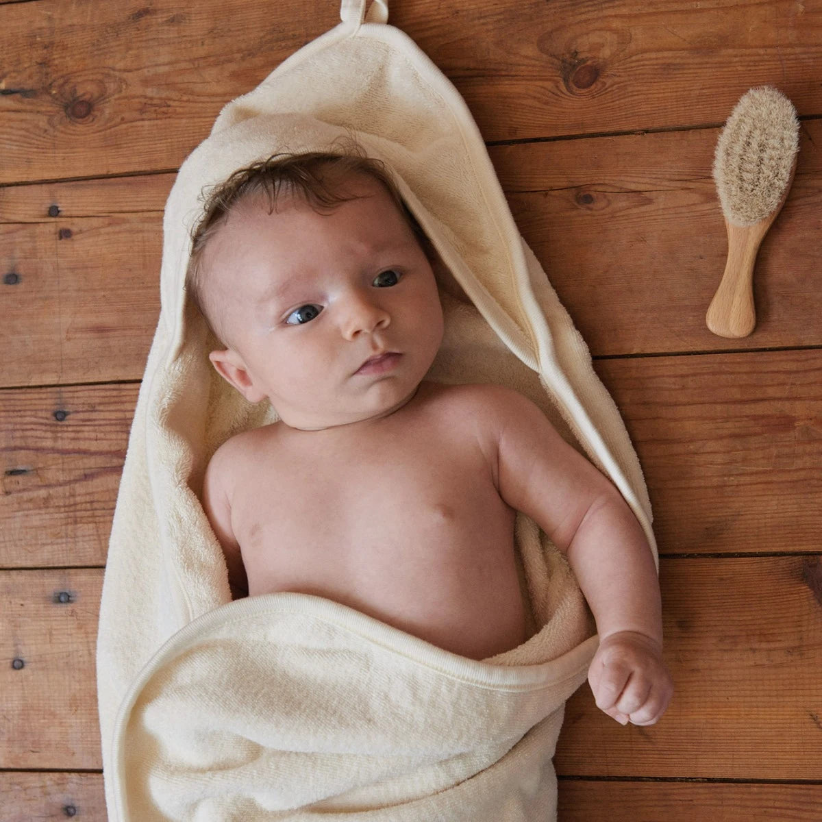 Nature Baby - Hooded Towel - Natural