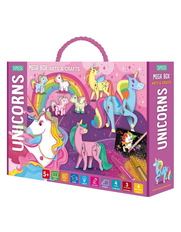 Sassi - Unicorns - Mega Box Arts & Crafts