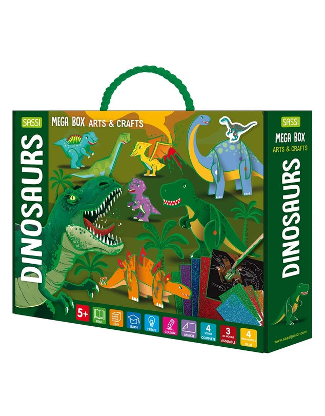 Sassi - Dinosaurs - Mega Box Arts & Crafts