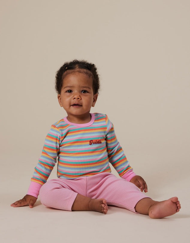 Goldie & Ace - Bowie Rib Legging Sweetpea