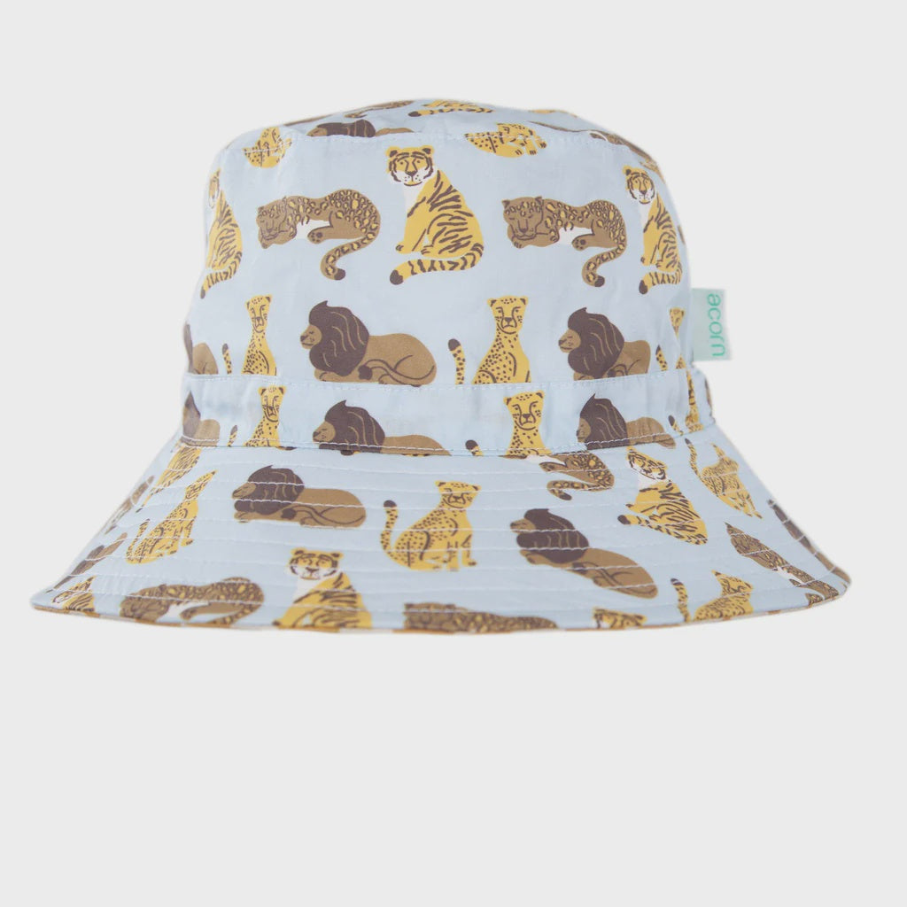 Acorn Kids - Jungle Kings Wide Brim Bucket Hat