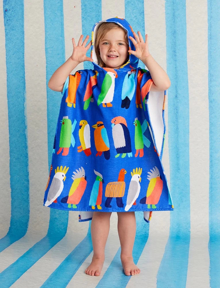 Halcyon Nights - Kids Hooded Towel Flamin' Galahs