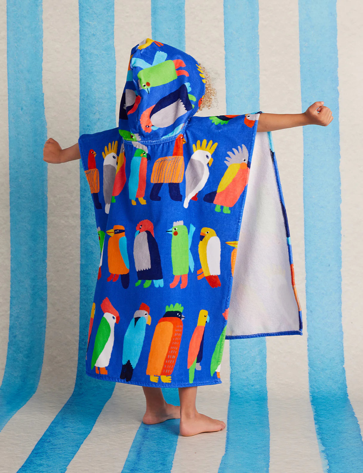 Halcyon Nights - Kids Hooded Towel Flamin' Galahs