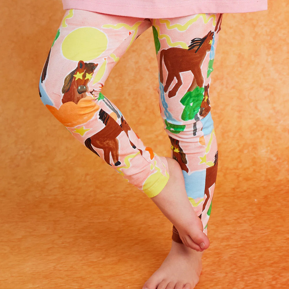 Halcyon Nights - Giddy Up Kids Leggings