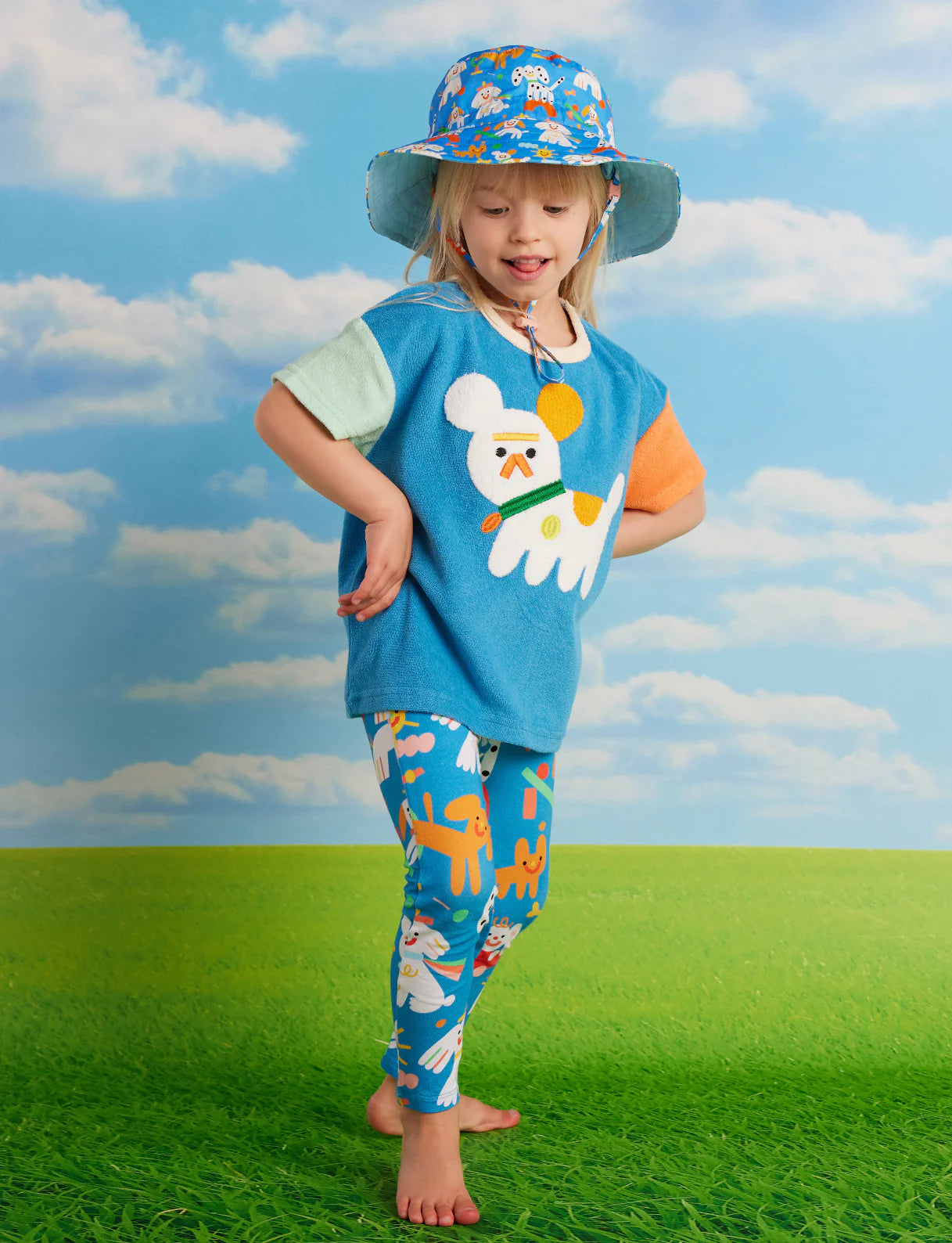 Halcyon Nights - Puppy Park Kids Leggings