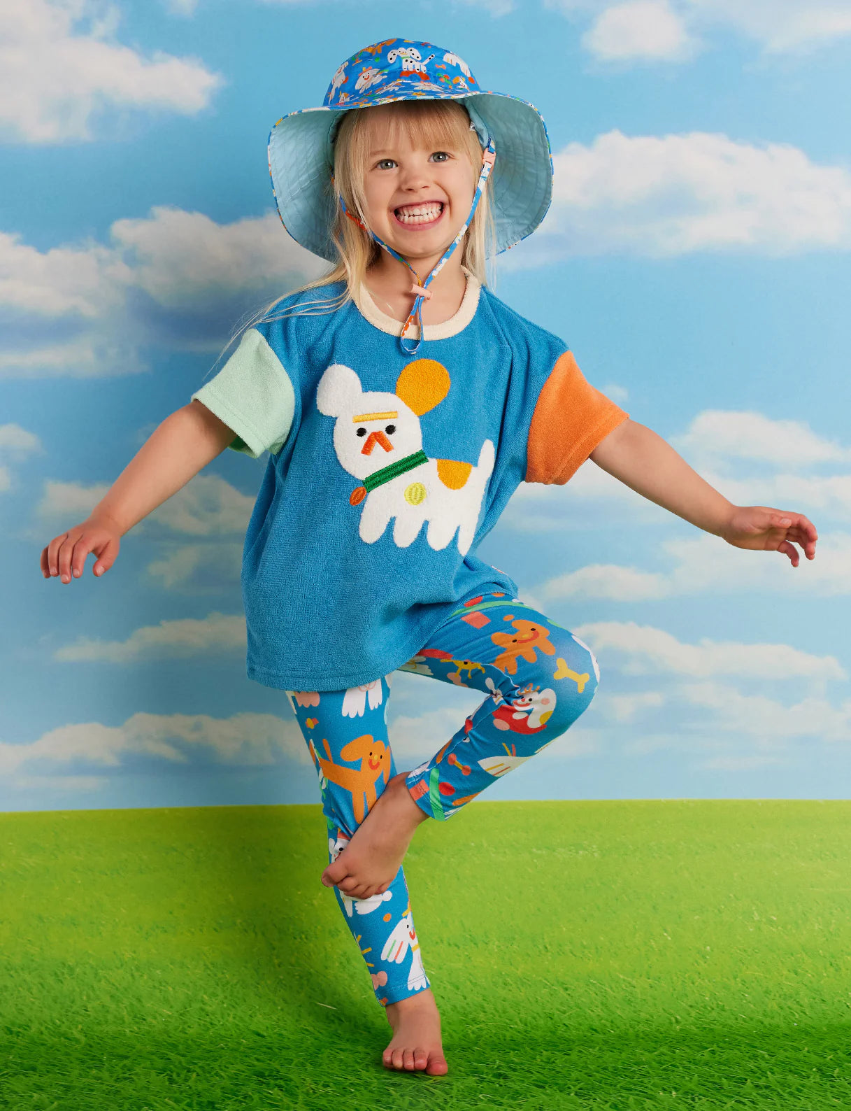 Halcyon Nights - Puppy Park Kids Leggings