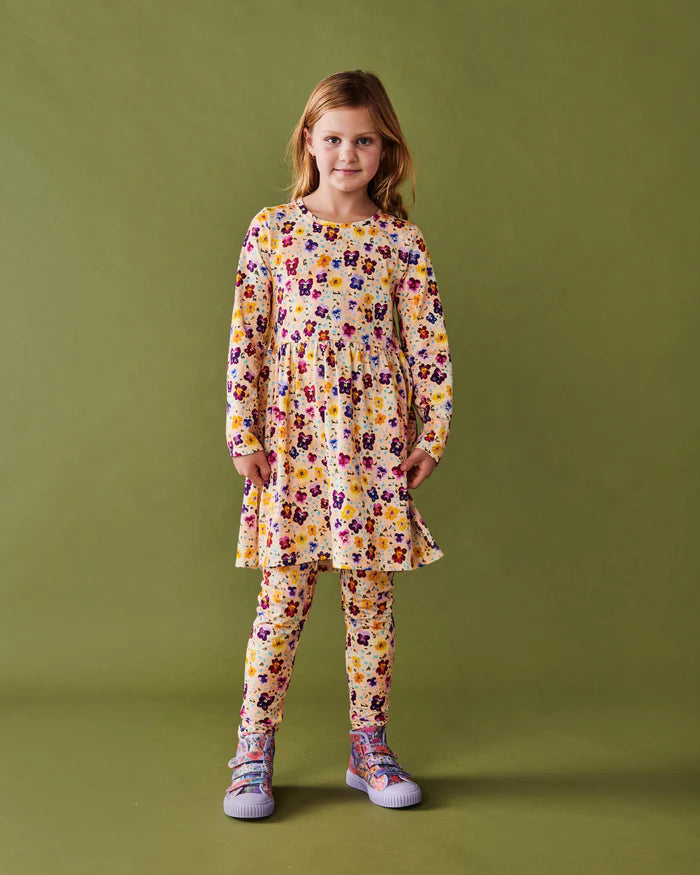 Kip & Co - Pansy Organic Cotton Long Sleeve Dress