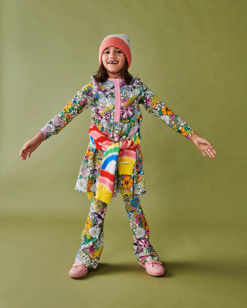 Kip & Co - Bliss Floral Organic Cotton Winter Dress
