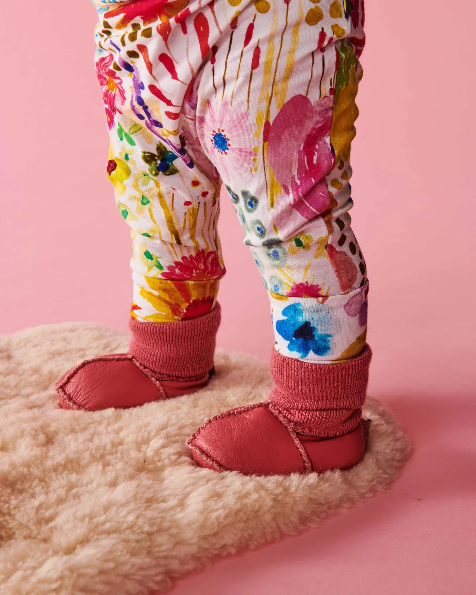 Kip & Co - Field Of Dreams In Colour Organic Drop Crotch Pant