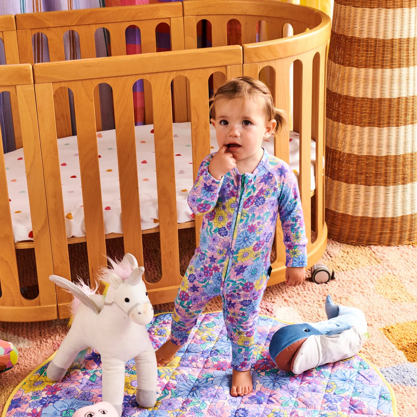 Kip & Co - Bunch Of Fun Quilted Baby Play Mat