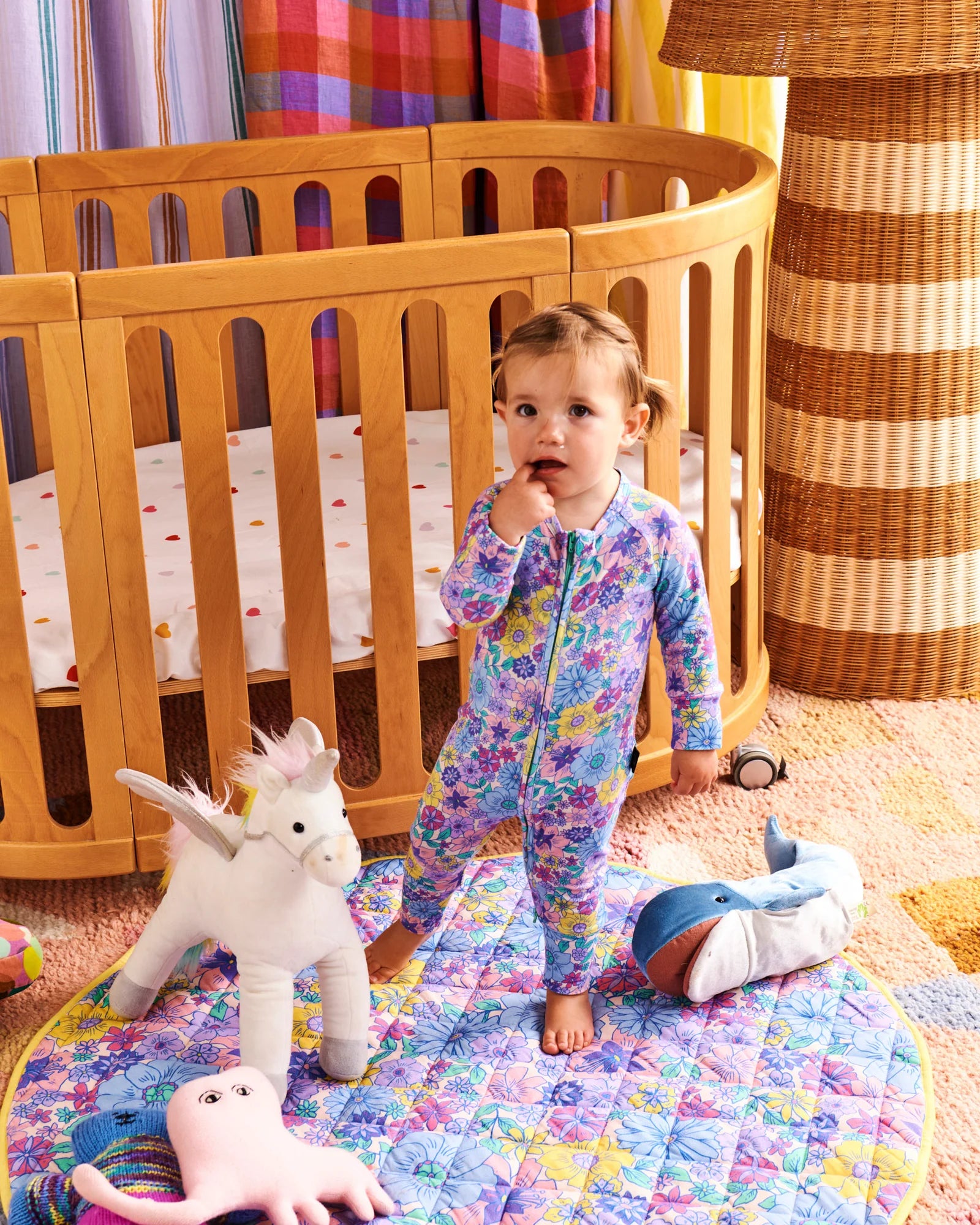 Kip & Co - Bunch Of Fun Quilted Baby Play Mat