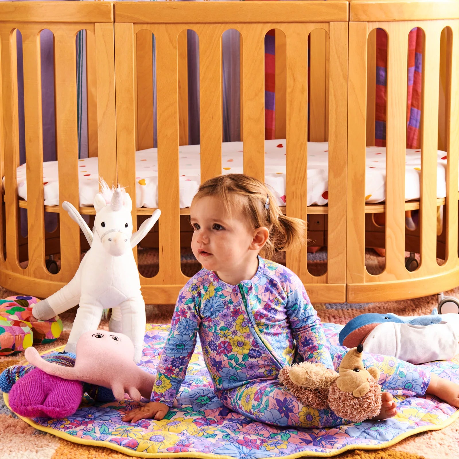 Kip & Co - Bunch Of Fun Organic Long Sleeve Zipsuit