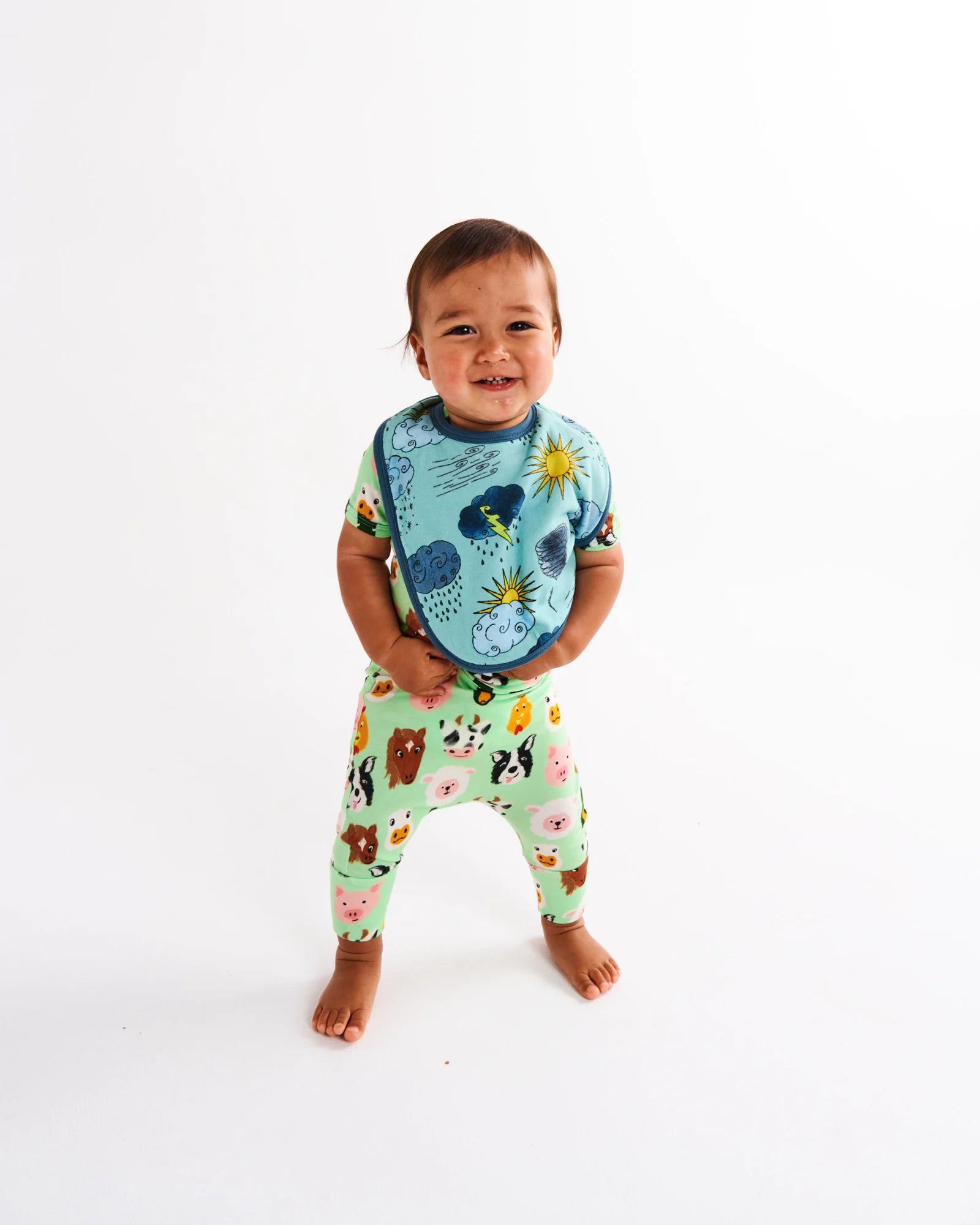 Kip & Co - Weather Report Organic Cotton Bib