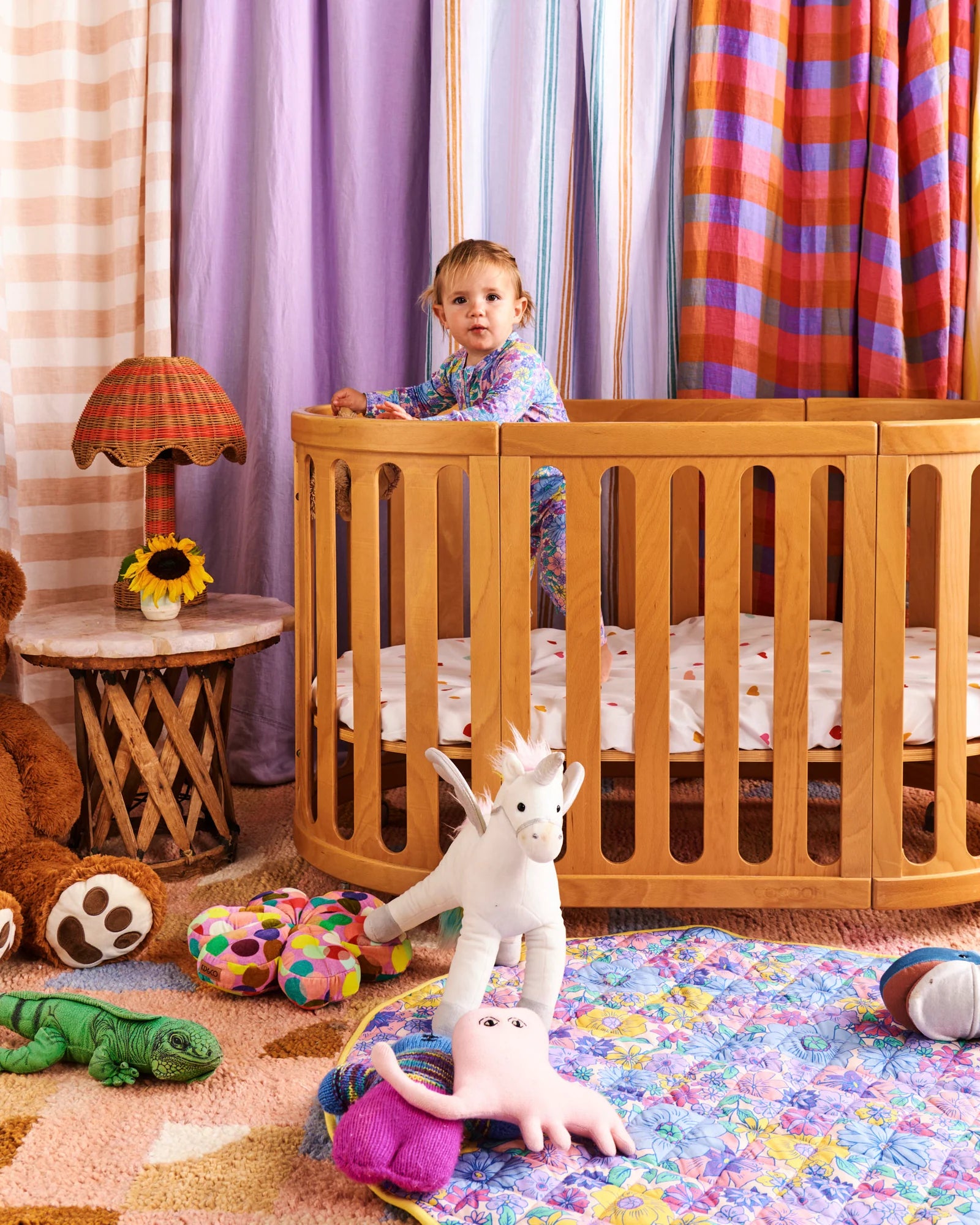 Kip & Co - Bunch Of Fun Quilted Baby Play Mat