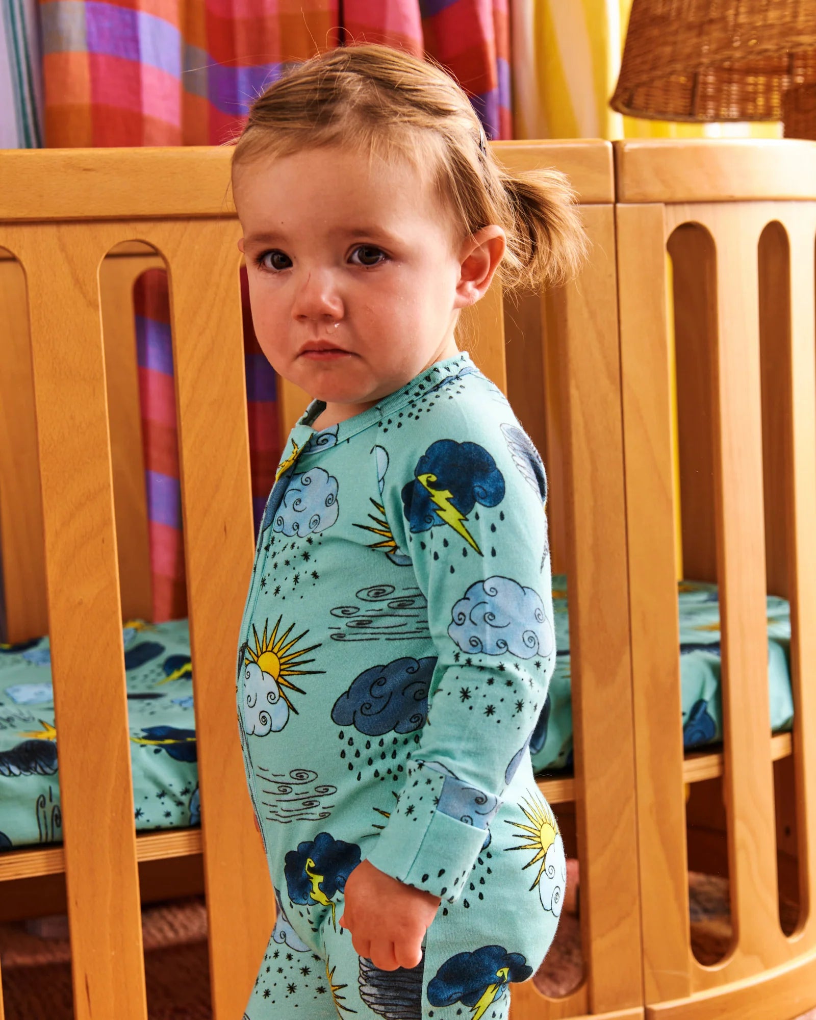 Kip & Co - Weather Report Organic Long Sleeve Zipsuit
