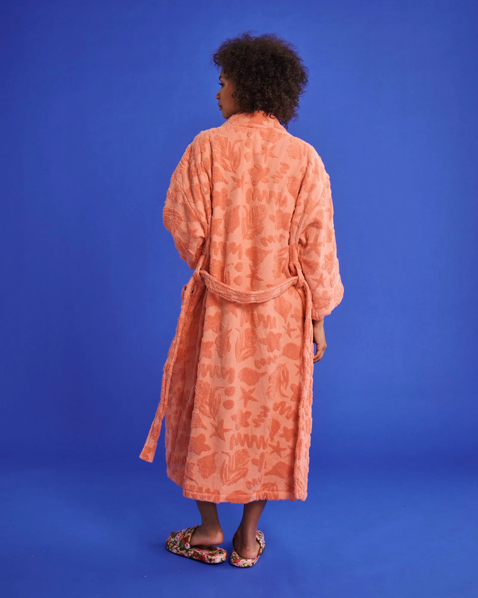 Kip & Co - Peach Rock Pool Terry Bath Robe