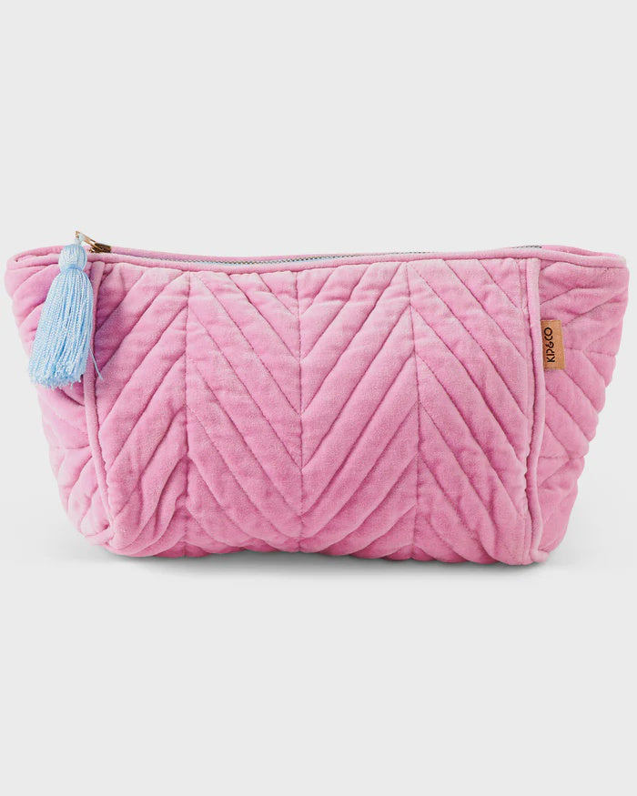 Kip & Co - Candy Crush Velvet Toiletry Bag