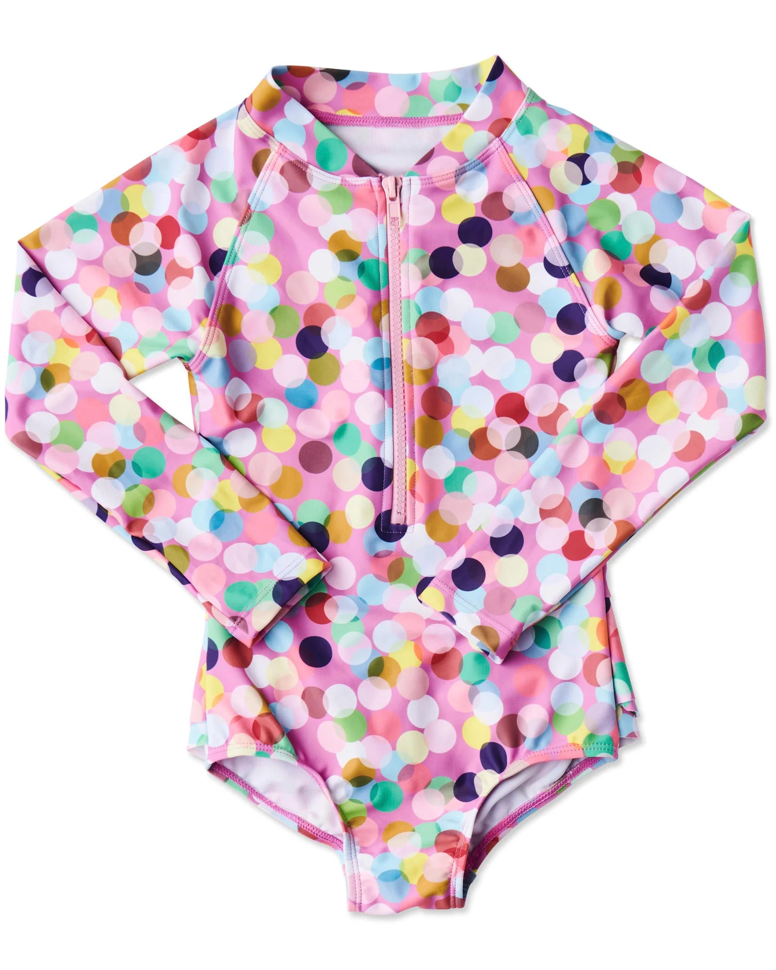 Kip & Co - Confetti Pink Long Sleeve Bathers
