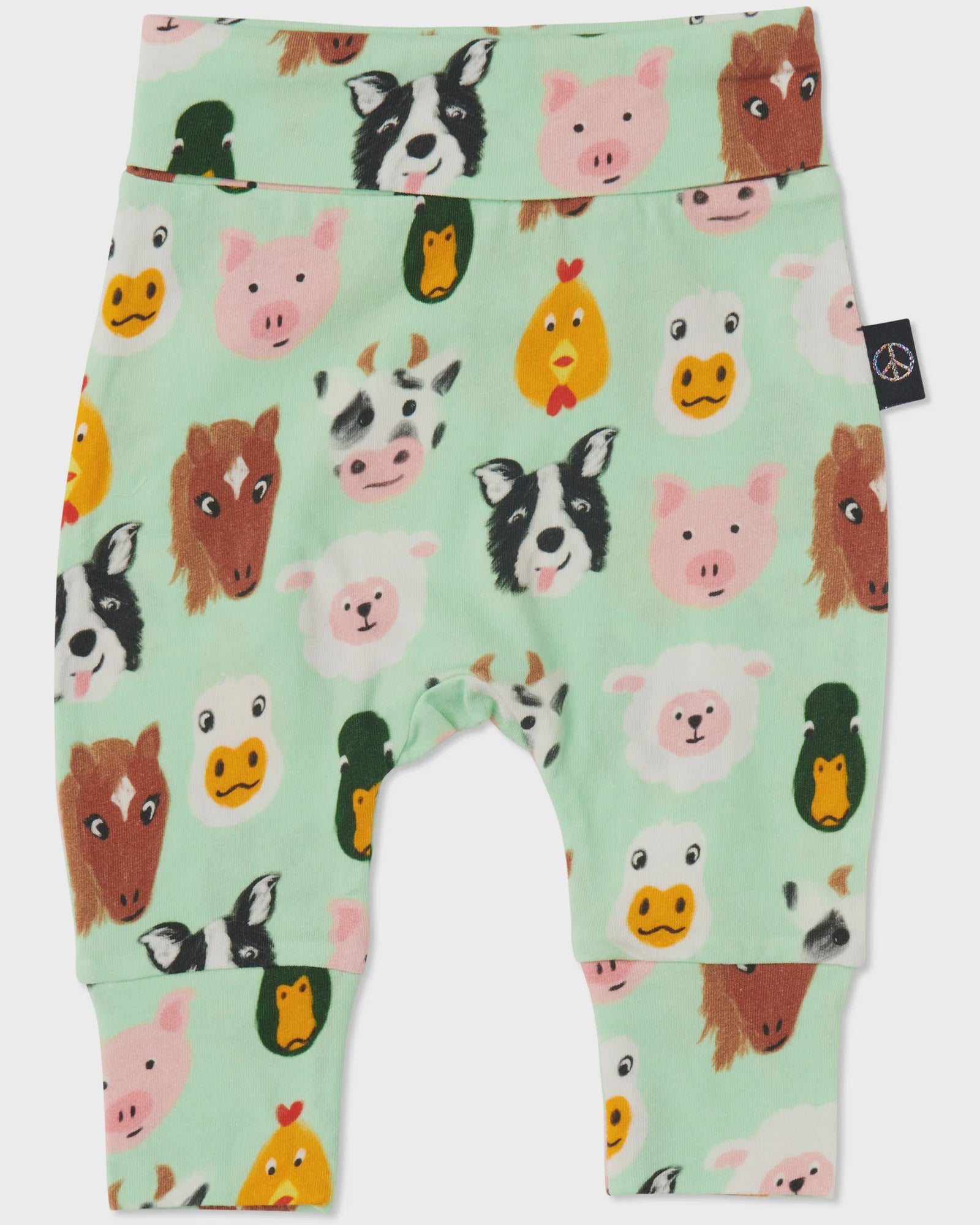 Kip & Co - Farm Friends Organic Drop Crotch Pant