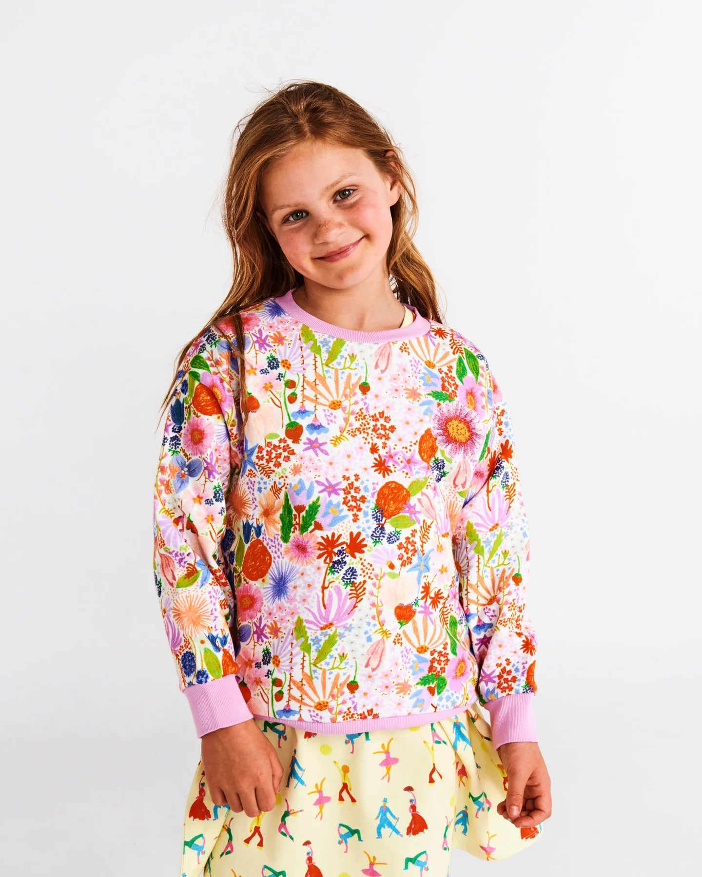 Kip & Co  - Meandering Meadows Organic Cotton Sweater