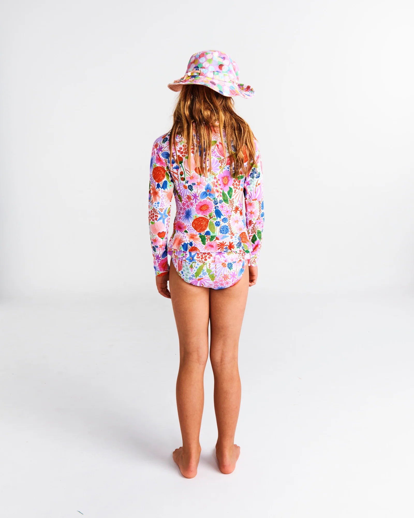 Kip & Co - Meandering Meadow Long Sleeve Bathers
