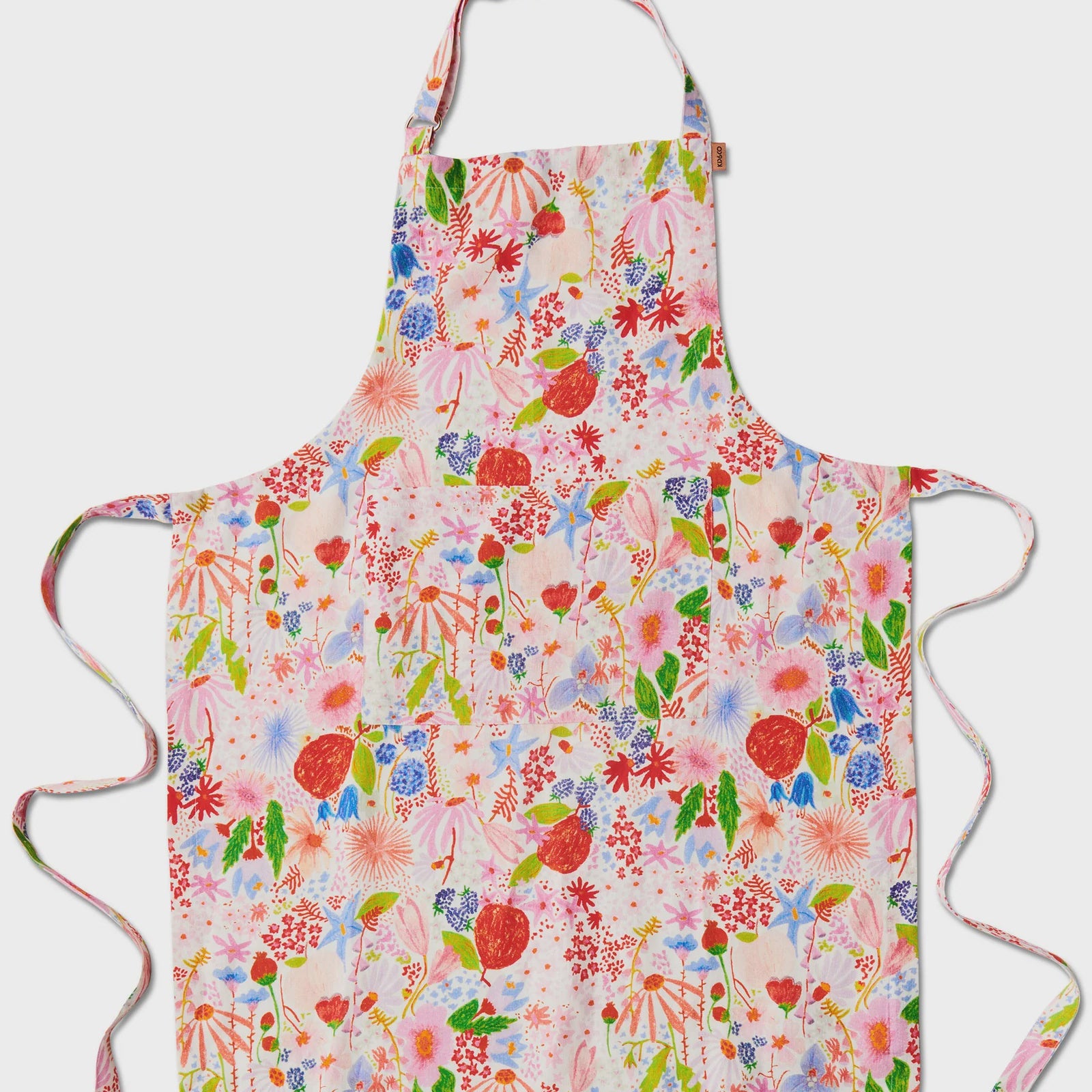 Kip & Co - Meandering Meadow Linen Apron