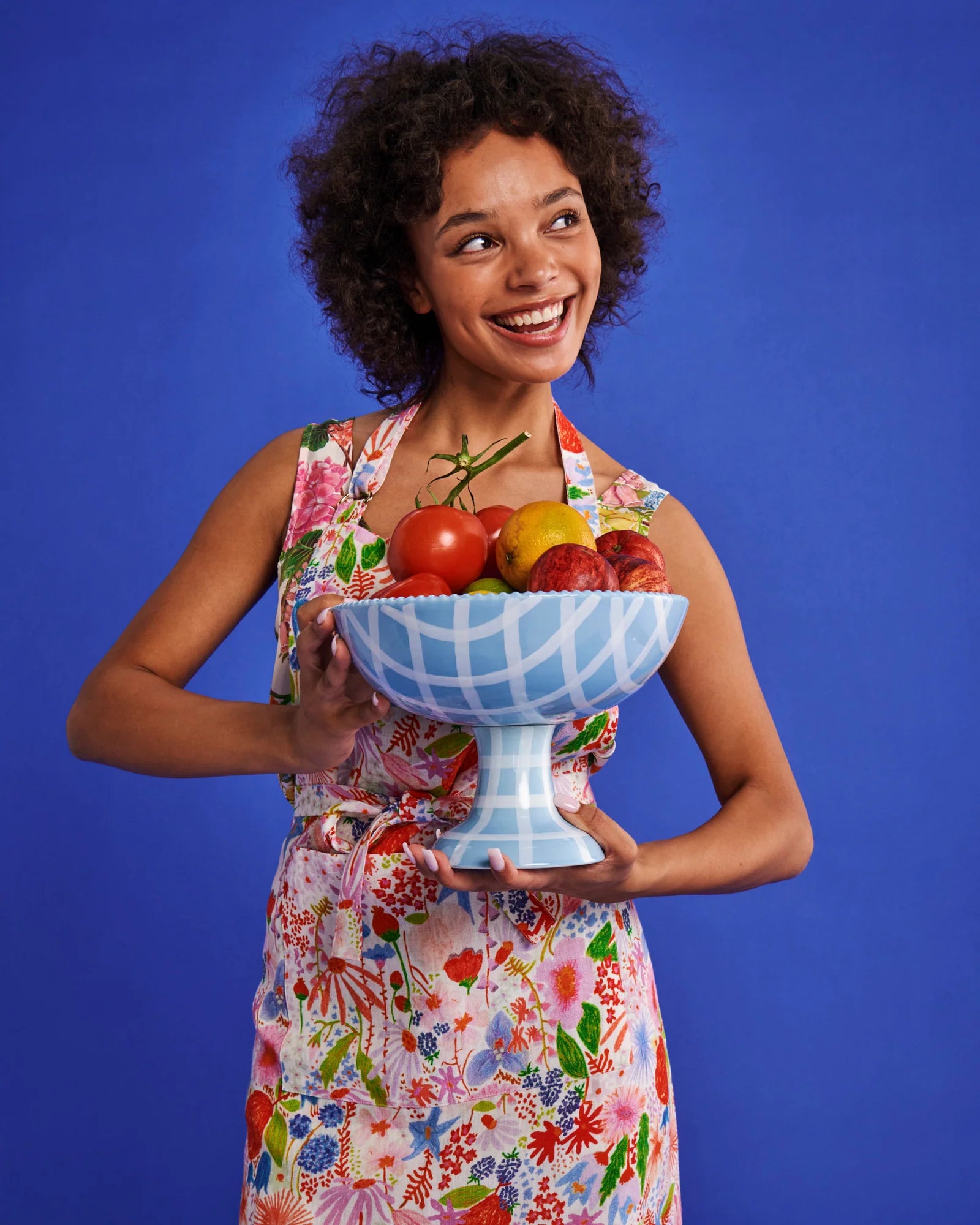 Kip & Co - Meandering Meadow Linen Apron