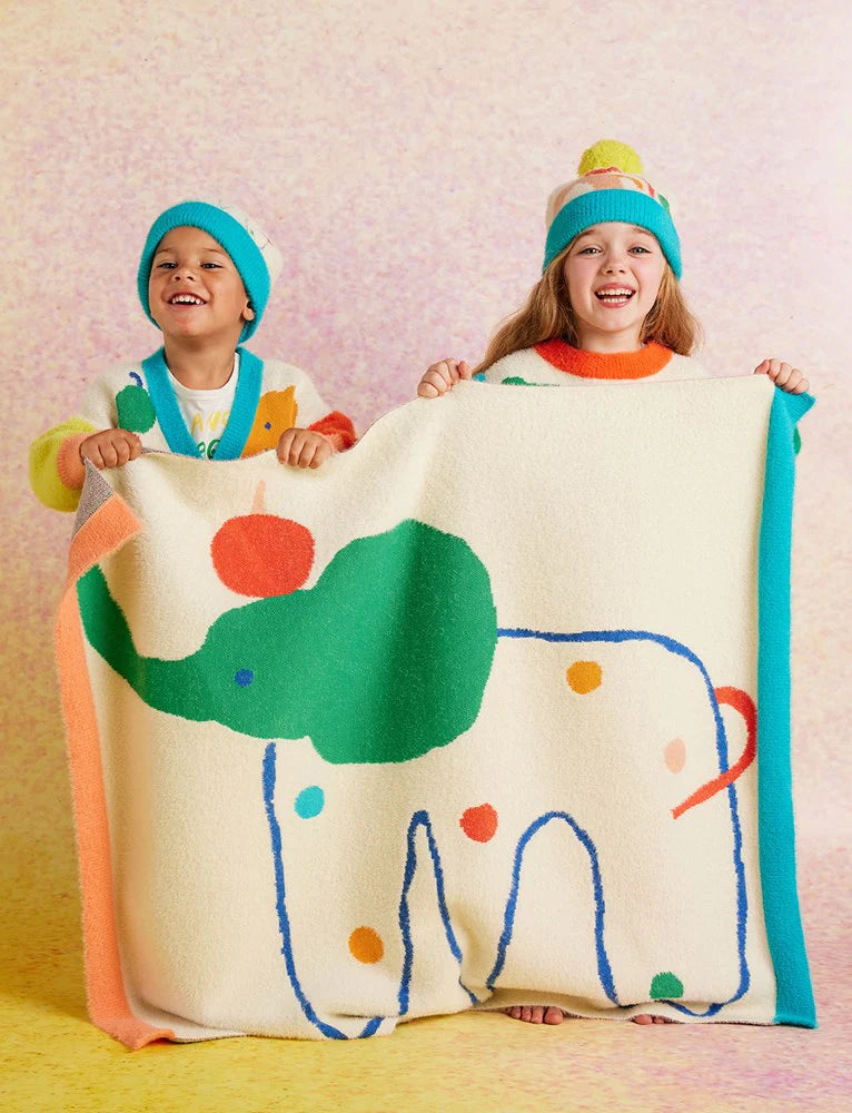 Halcyon Nights - Happy Herd Baby Blanket