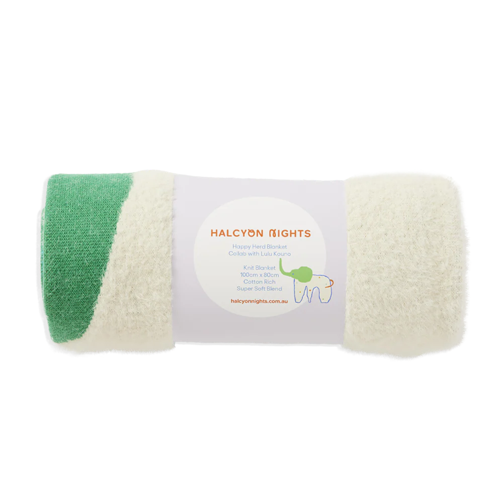 Halcyon Nights - Happy Herd Baby Blanket