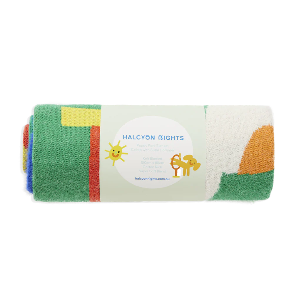 Halcyon Nights - Puppy Park Baby Blanket