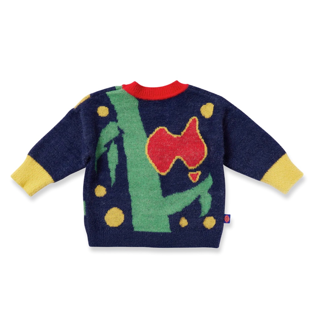 Halcyon Nights - Blinky Navy Knit Cardigan
